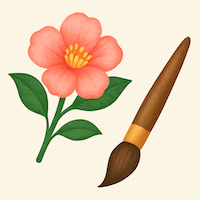 花笺诗题 App 图标